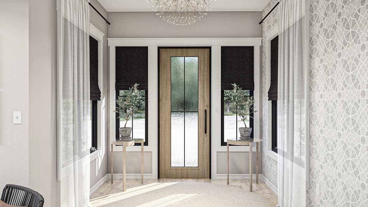 Plan 623265DJ: Modern Barndominium-Style House Plan with Two-Story Great Room - Image #8 - Barndominium, Country, Farmhouse, Modern Farmhouse, New American