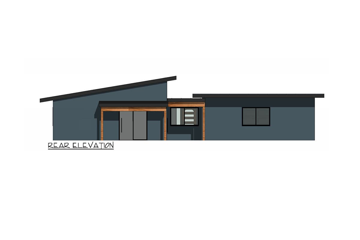 Plan 420098WNT: Contemporary Northwest Home Plan with Open Concept Layout - Image #4 - Contemporary, Modern, Northwest, Ranch