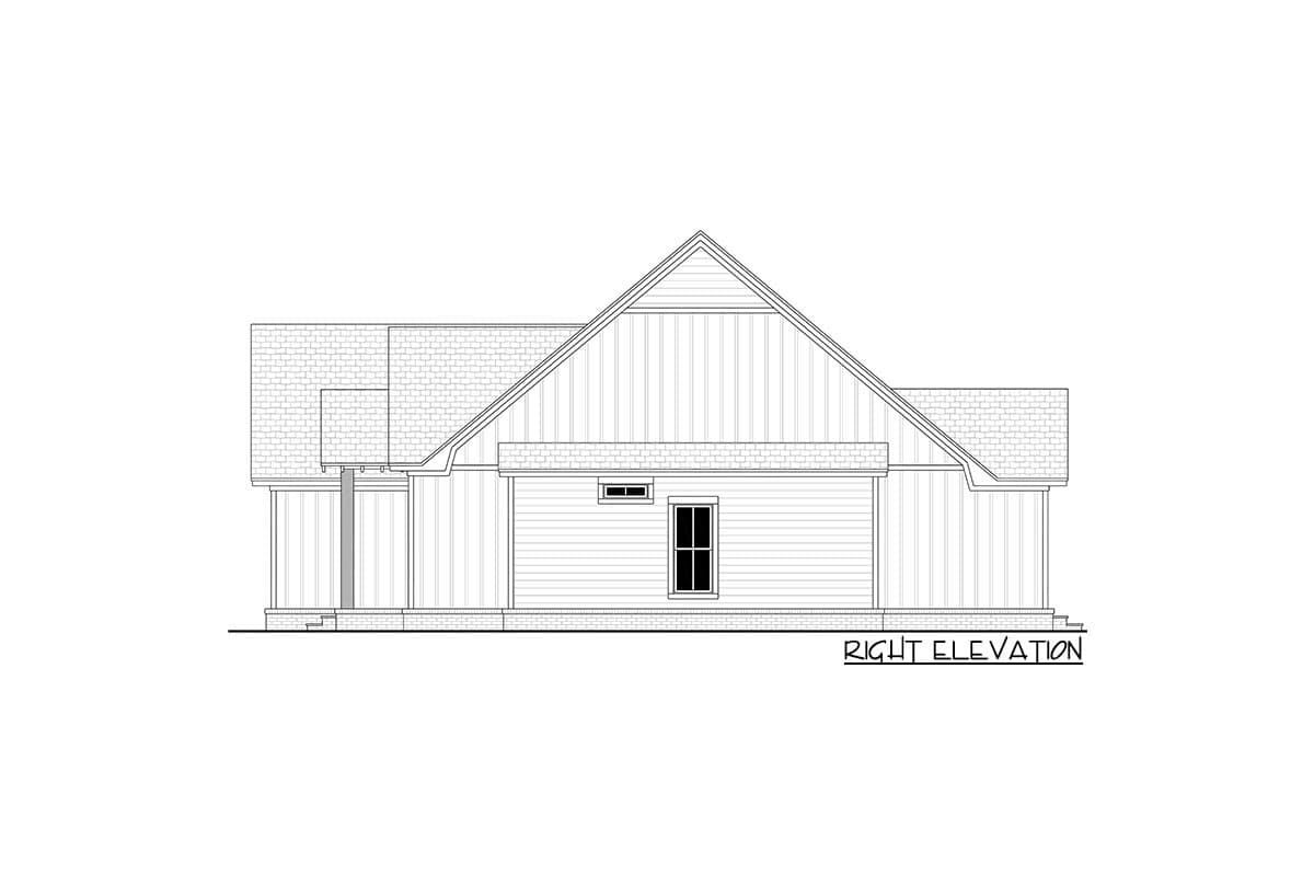 Plan 51944HZ: 1700 Sq Ft Modern Farmhouse Plan with 4-Bedrooms - Image #6 - Country, Craftsman, Modern Farmhouse, New American, Traditional