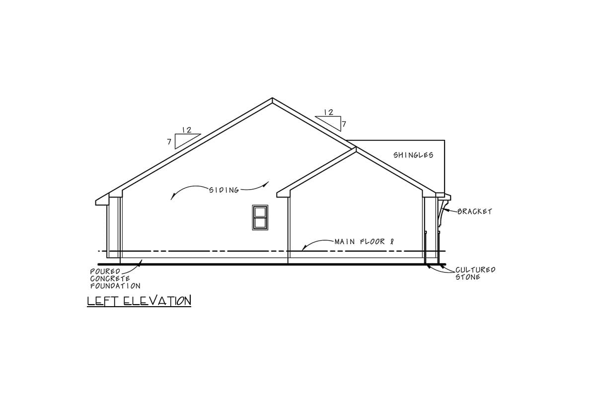 Plan 42445DB: One-Story Farmhouse Plan with 3 Car Garage - Image #31 - Country, Modern Farmhouse, New American