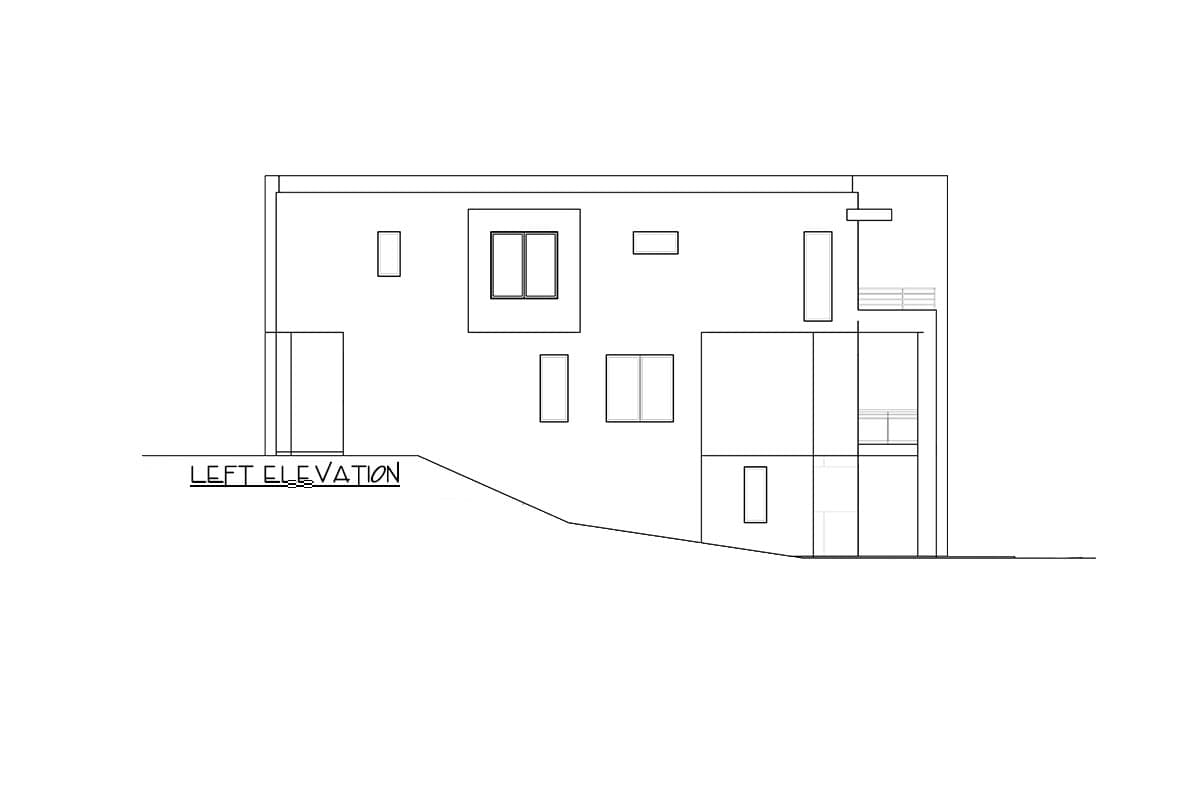 Plan 666218RAF: Modern Duplex with Side-By-Side 3-Bed Units Under 2000 Square Feet - Image #6 - Contemporary, Modern, Northwest
