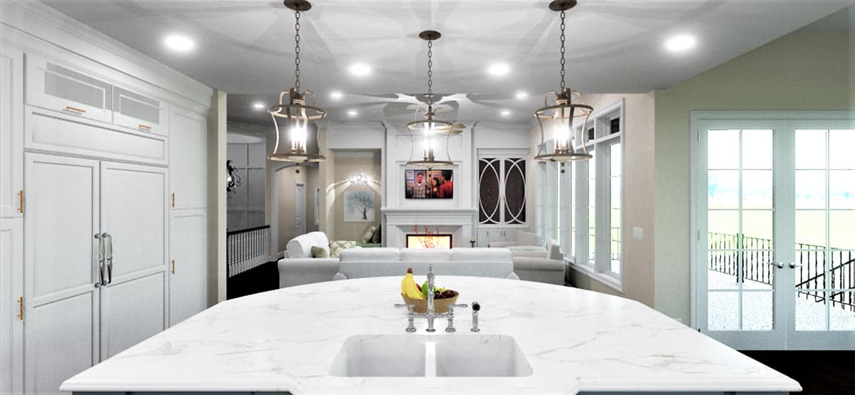 Plan 703009TYL: Luxury 5 Bedroom European-Style House Plan Under 5000 Square Feet on a Walkout Basement - Image #10 - European
