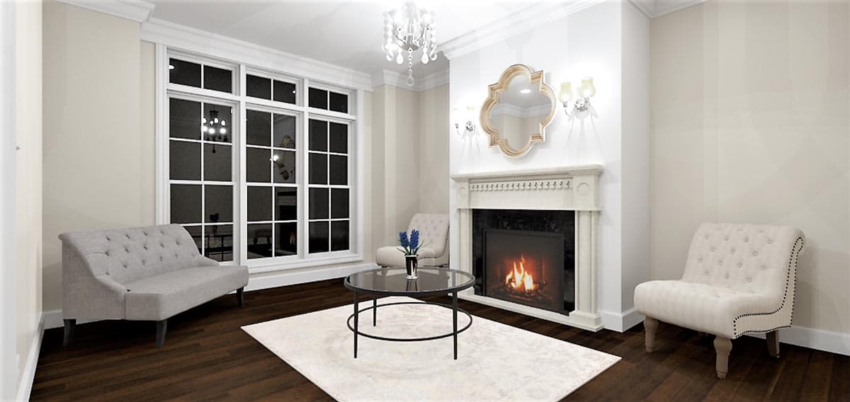 Plan 703009TYL: Luxury 5 Bedroom European-Style House Plan Under 5000 Square Feet on a Walkout Basement - Image #13 - European