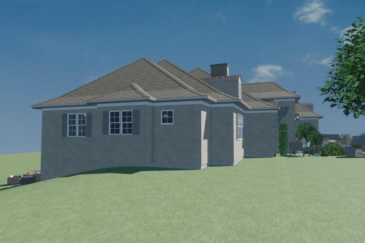 Plan 703009TYL: Luxury 5 Bedroom European-Style House Plan Under 5000 Square Feet on a Walkout Basement - Image #15 - European