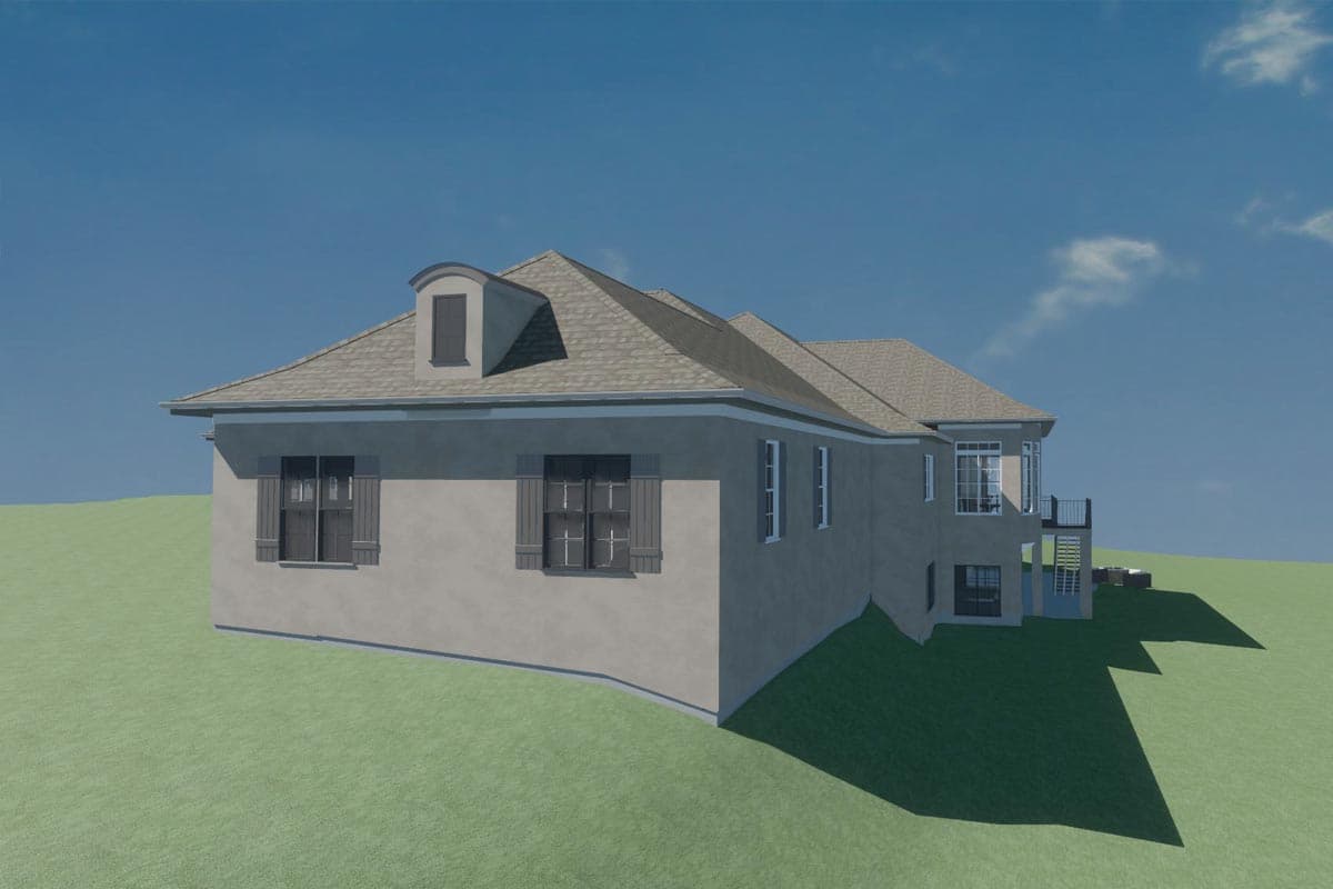 Plan 703009TYL: Luxury 5 Bedroom European-Style House Plan Under 5000 Square Feet on a Walkout Basement - Image #18 - European