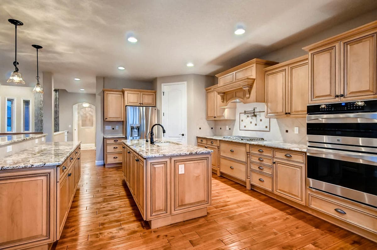 Plan 703010TYL: Transitional House Plan with Finished Lower Level and an Angled 3-Car Garage - Image #13 - European, Transitional