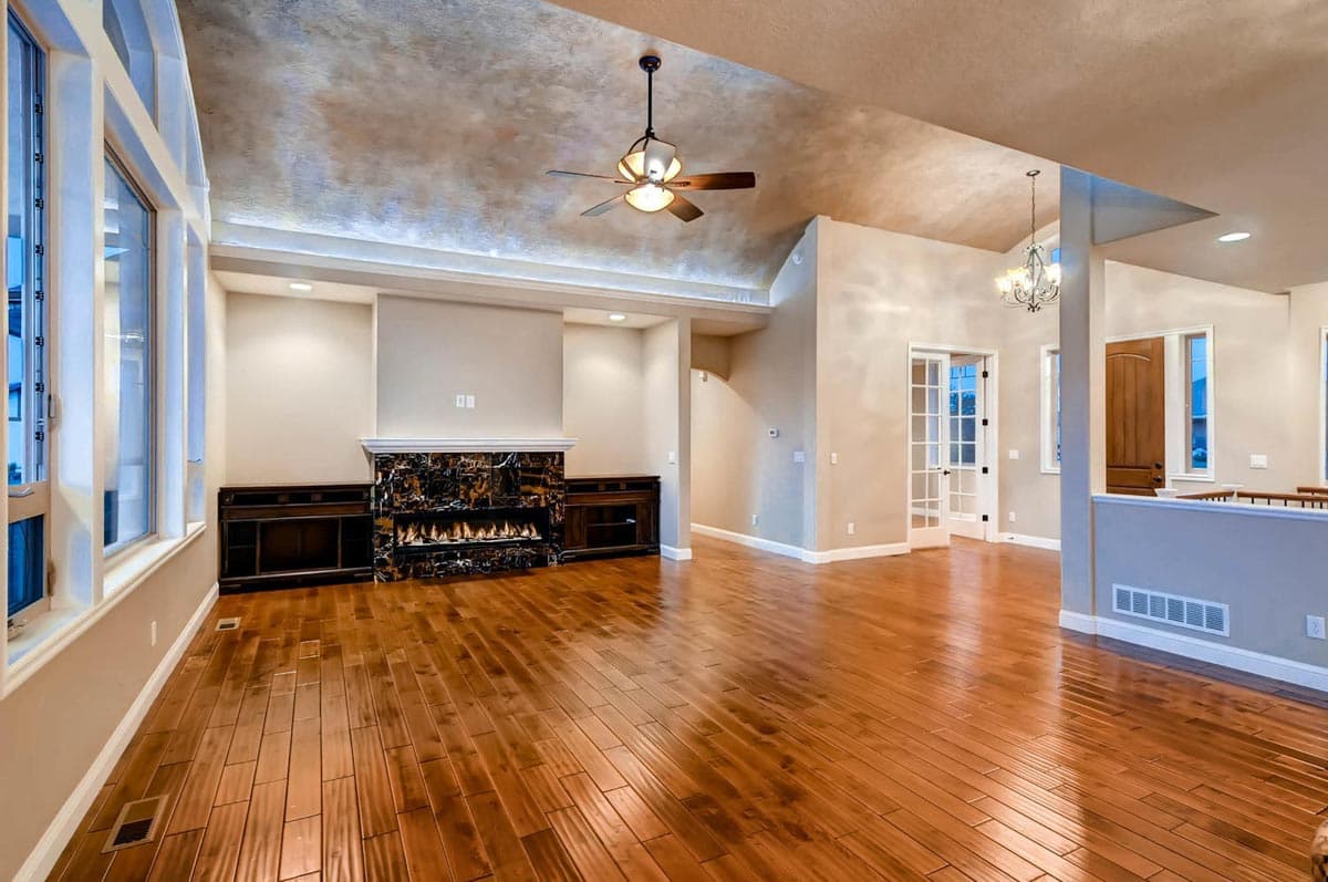 Plan 703010TYL: Transitional House Plan with Finished Lower Level and an Angled 3-Car Garage - Image #16 - European, Transitional