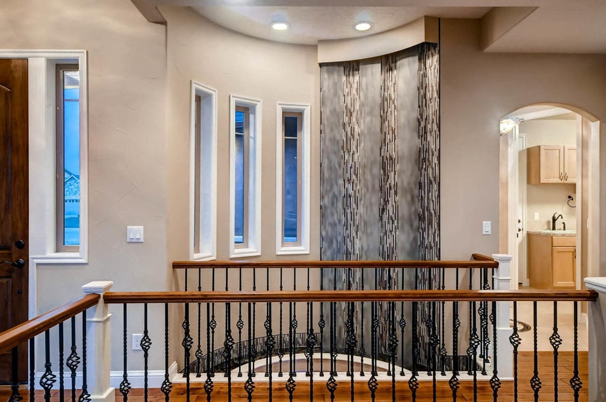 Plan 703010TYL: Transitional House Plan with Finished Lower Level and an Angled 3-Car Garage - Image #25 - European, Transitional