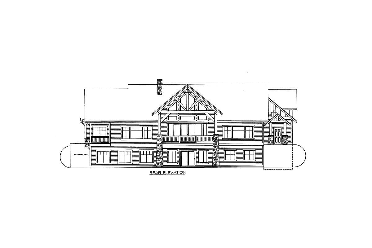 Plan 35435GH: Your Own Home Gym - Image #4 - Mountain, Northwest