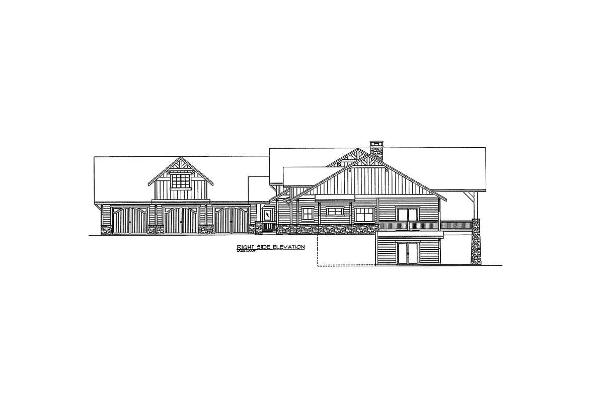 Plan 35435GH: Your Own Home Gym - Image #5 - Mountain, Northwest