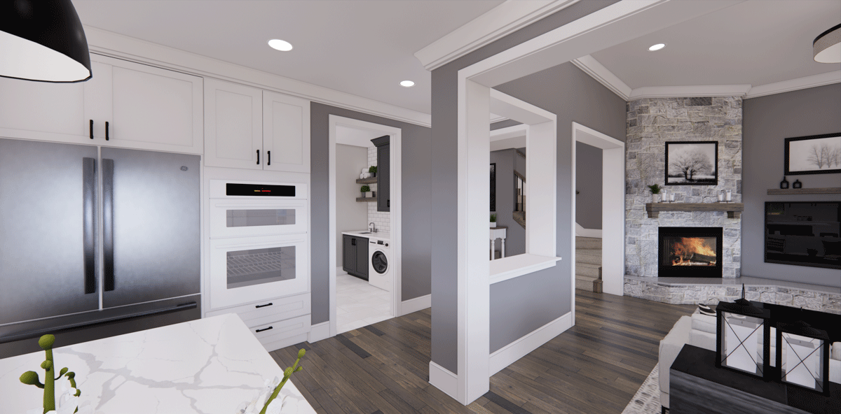 Plan 14780RK: 3 Bed 2 Story Craftsman Home Plan Under 2700 Square Feet with Main Floor Home Office - Image #14 - Craftsman, Shingle