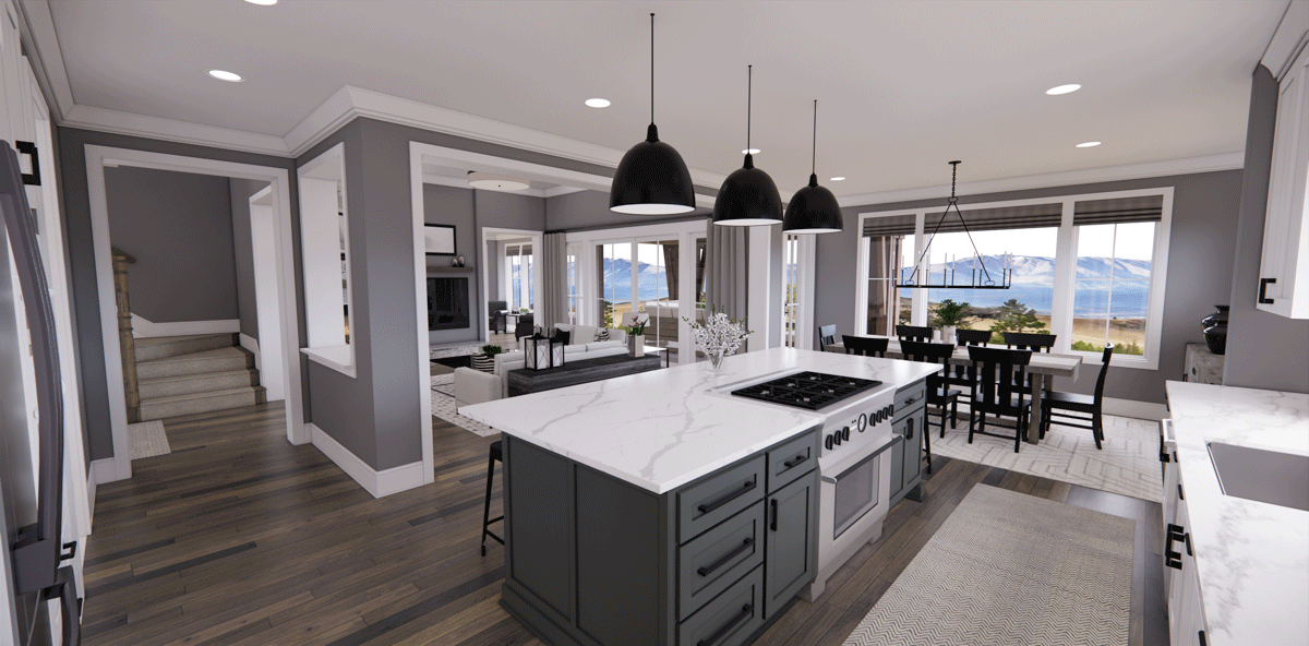 Plan 14780RK: 3 Bed 2 Story Craftsman Home Plan Under 2700 Square Feet with Main Floor Home Office - Image #21 - Craftsman, Shingle