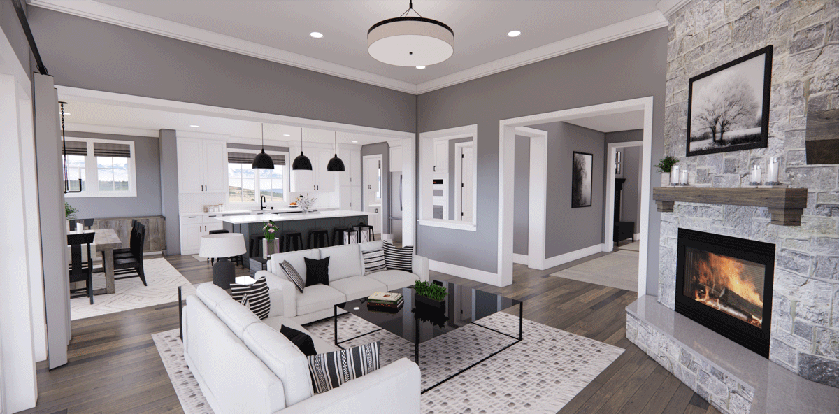 Plan 14780RK: 3 Bed 2 Story Craftsman Home Plan Under 2700 Square Feet with Main Floor Home Office - Image #25 - Craftsman, Shingle