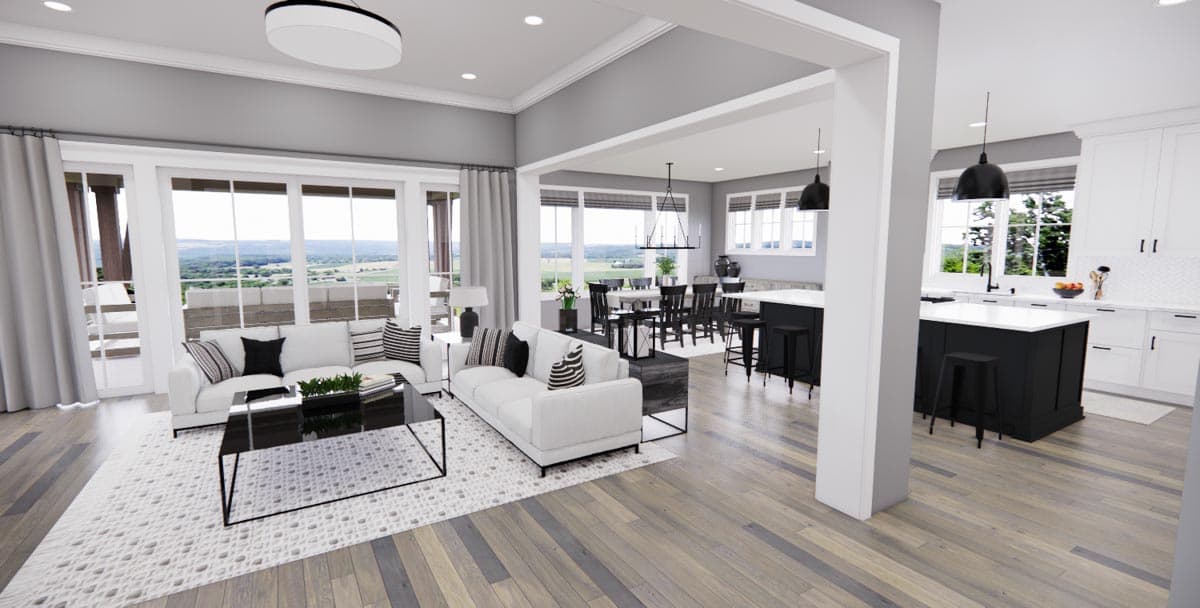 Plan 14781RK: 4 Bed 2 Story Craftsman-Style House Plan Under 3200 Square Feet with 2 Laundry Rooms - Image #9 - Country, Craftsman, Shingle