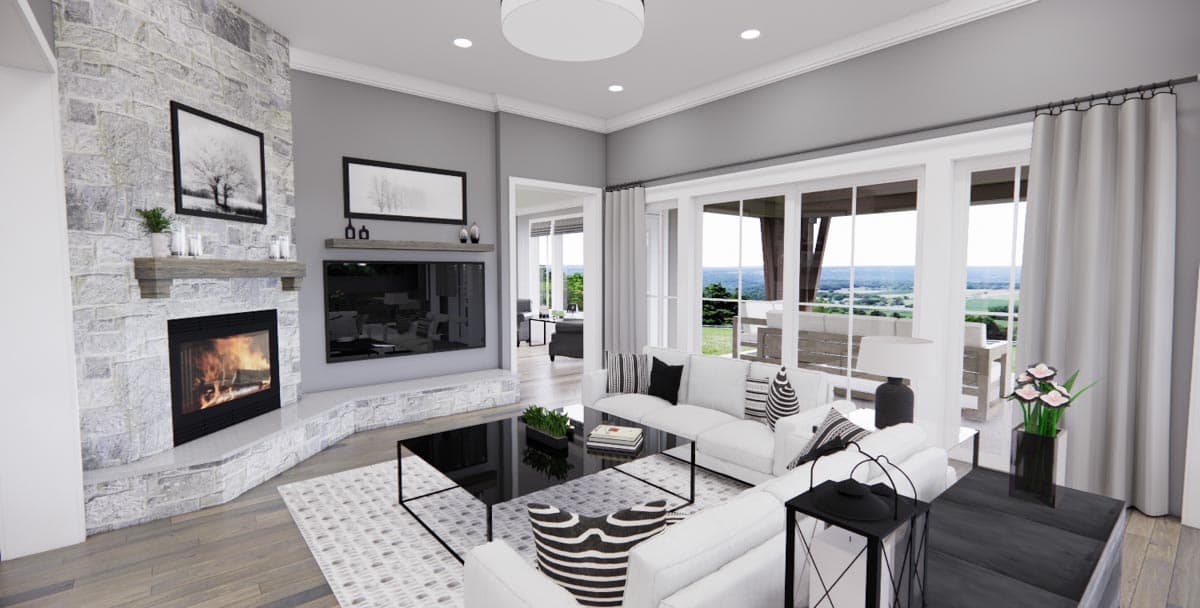 Plan 14781RK: 4 Bed 2 Story Craftsman-Style House Plan Under 3200 Square Feet with 2 Laundry Rooms - Image #10 - Country, Craftsman, Shingle