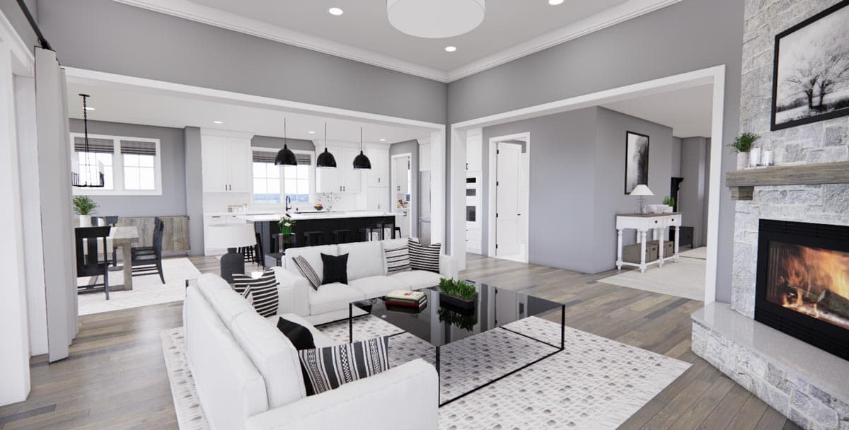 Plan 14781RK: 4 Bed 2 Story Craftsman-Style House Plan Under 3200 Square Feet with 2 Laundry Rooms - Image #12 - Country, Craftsman, Shingle