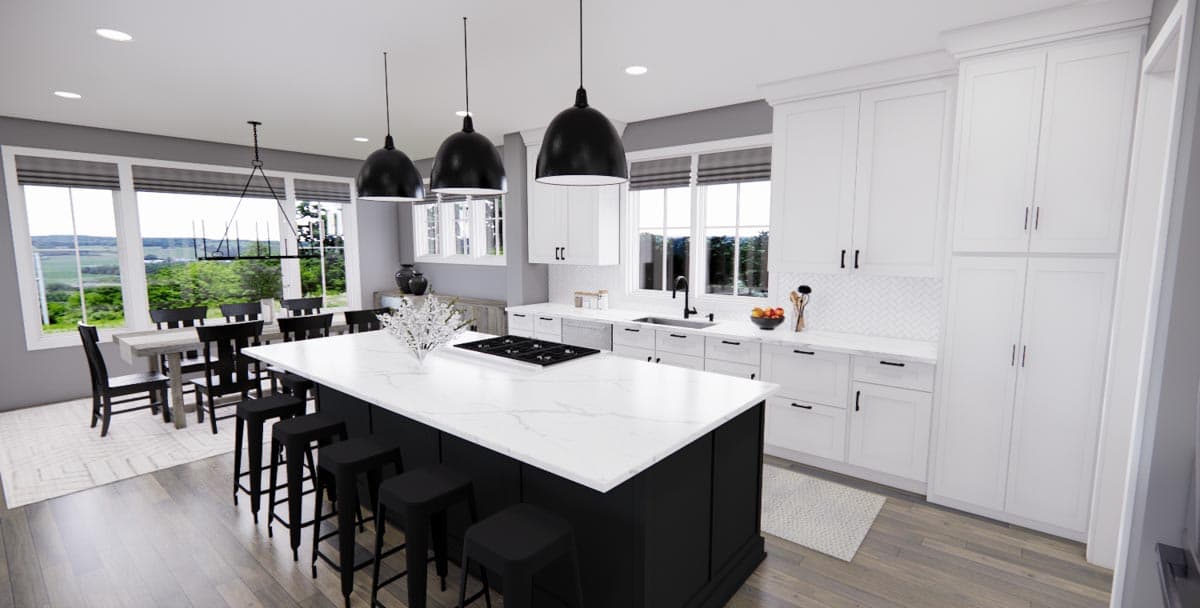 Plan 14781RK: 4 Bed 2 Story Craftsman-Style House Plan Under 3200 Square Feet with 2 Laundry Rooms - Image #15 - Country, Craftsman, Shingle