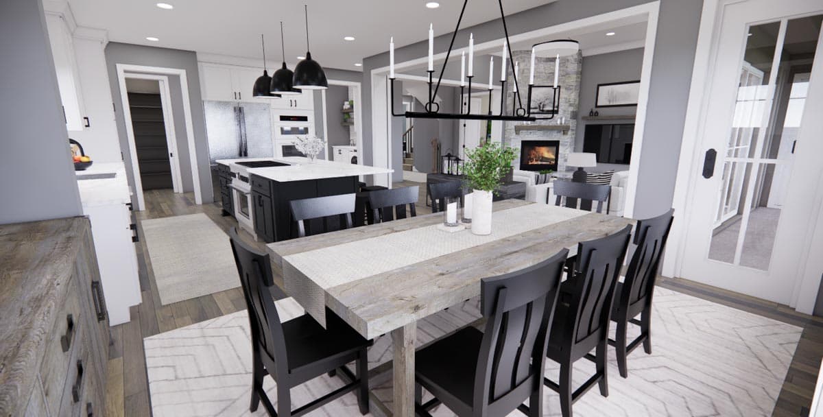 Plan 14781RK: 4 Bed 2 Story Craftsman-Style House Plan Under 3200 Square Feet with 2 Laundry Rooms - Image #17 - Country, Craftsman, Shingle