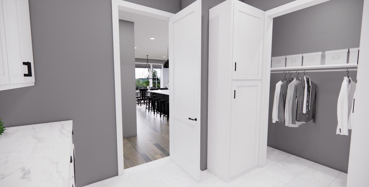 Plan 14781RK: 4 Bed 2 Story Craftsman-Style House Plan Under 3200 Square Feet with 2 Laundry Rooms - Image #20 - Country, Craftsman, Shingle