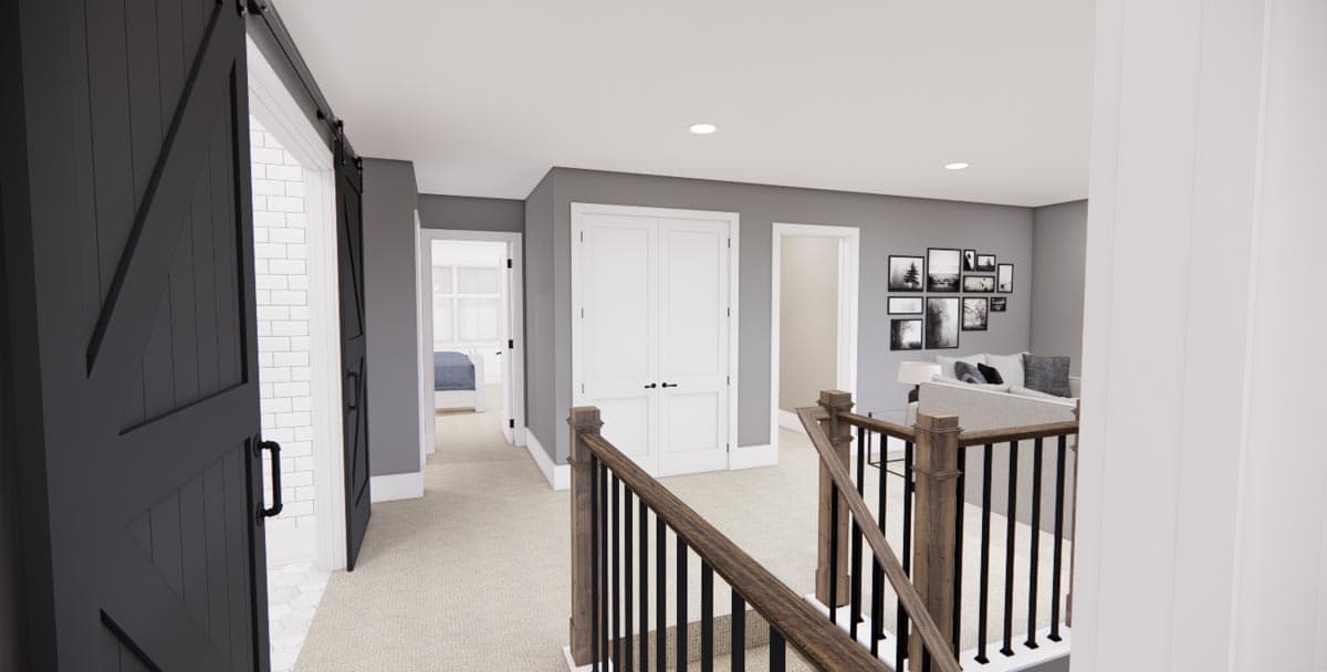 Plan 14781RK: 4 Bed 2 Story Craftsman-Style House Plan Under 3200 Square Feet with 2 Laundry Rooms - Image #39 - Country, Craftsman, Shingle