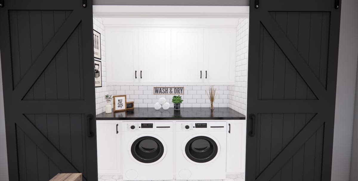 Plan 14781RK: 4 Bed 2 Story Craftsman-Style House Plan Under 3200 Square Feet with 2 Laundry Rooms - Image #40 - Country, Craftsman, Shingle