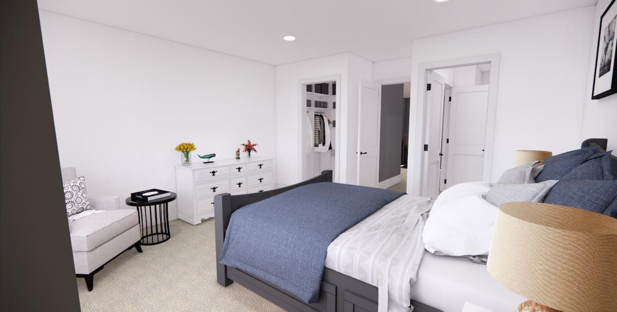 Plan 14781RK: 4 Bed 2 Story Craftsman-Style House Plan Under 3200 Square Feet with 2 Laundry Rooms - Image #42 - Country, Craftsman, Shingle