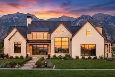 3565 Square Foot Contemporary House Plan with 3-Car Garage