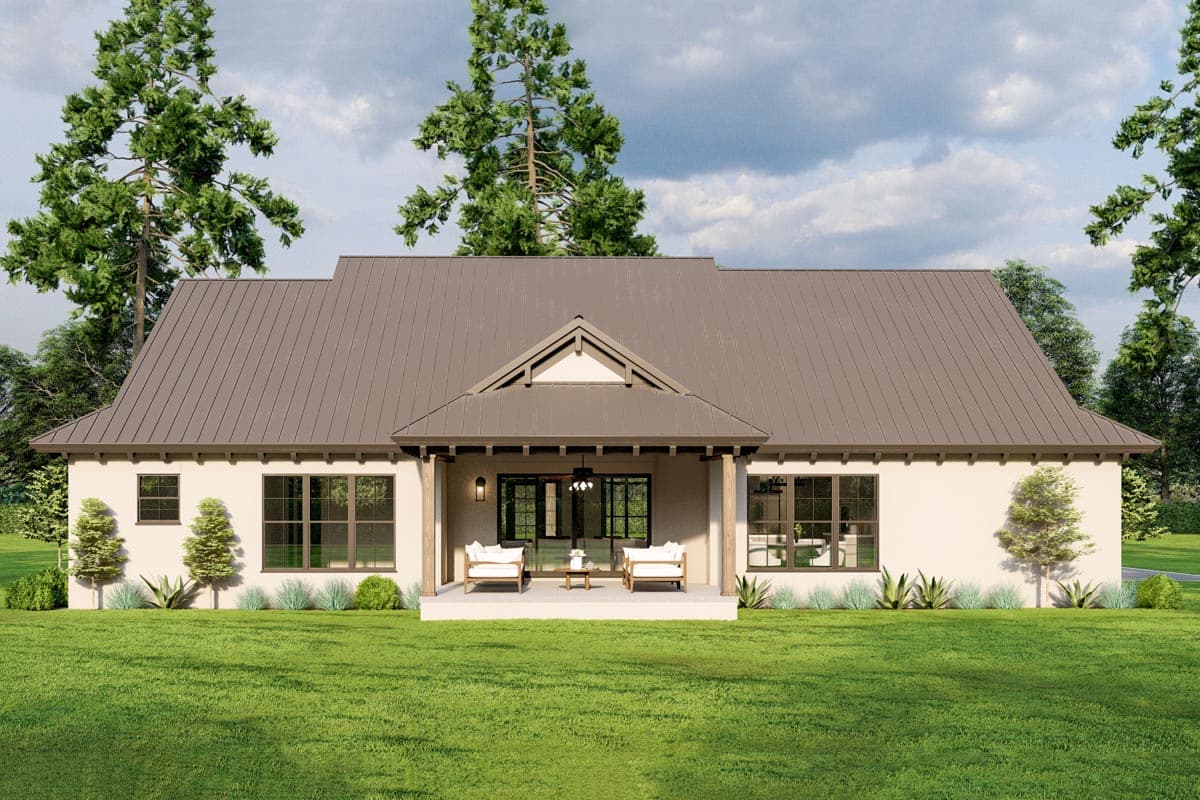 Plan 70853MK: 2076 Square Foot Tuscan-Inspired House Plan with One-Level Living - Architectural Designs - Image #18 - European, Mediterranean, Ranch, Transitional, Tuscan