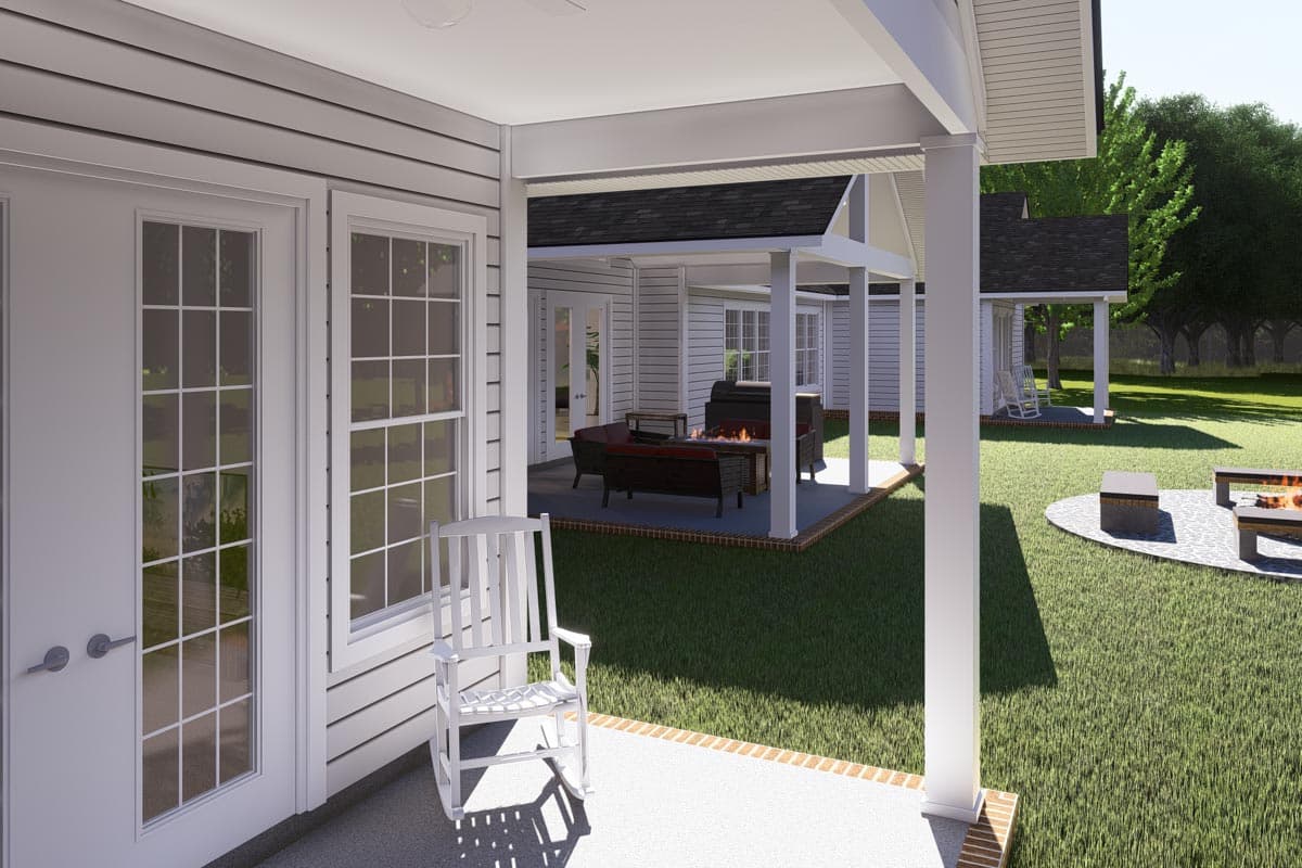 Plan 52329WM: Sprawling Multi-Generational Farmhouse Plan Under 5000 Square Feet - Image #7 - Country, Farmhouse