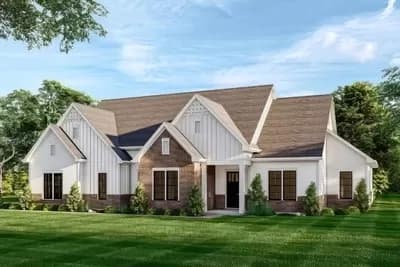 4 Bed House Plan Giving you 2713 Square Feet of One-Level Living