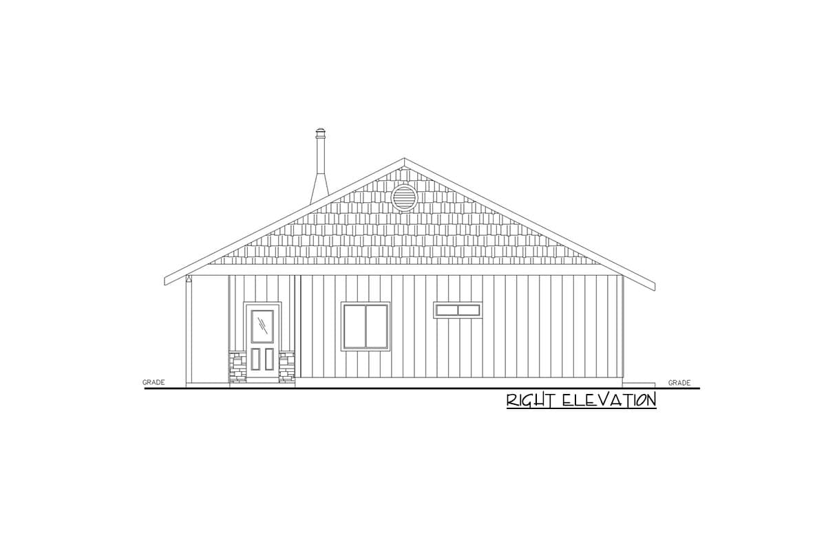 Plan 350051GH: Single-Story Ranch House Plan Under 1,700 Sq. Ft. with Split-Bed Layout  - Image #5 - Country, Ranch, Traditional
