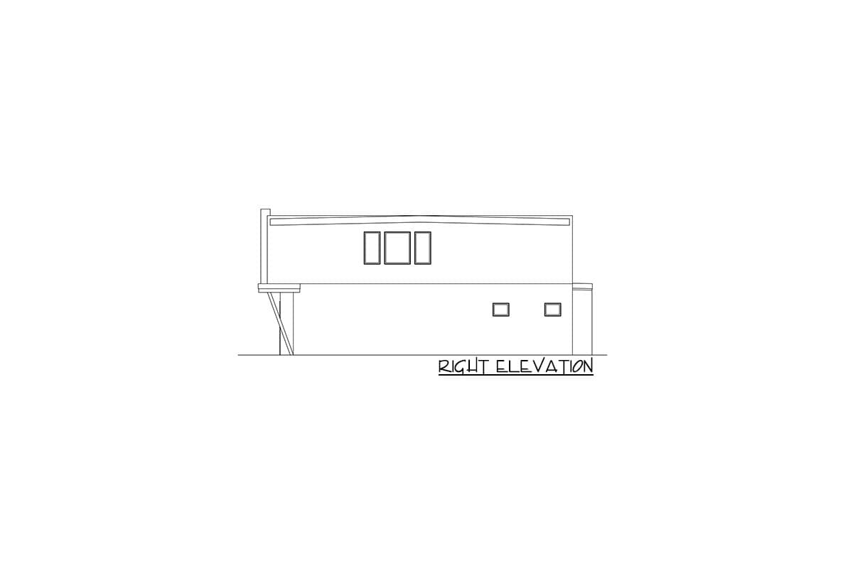 Plan 666224RAF: Modern Five-Plex with 1475 Square Foot 3 Bedroom Units - Image #8 - Contemporary, Mid Century Modern