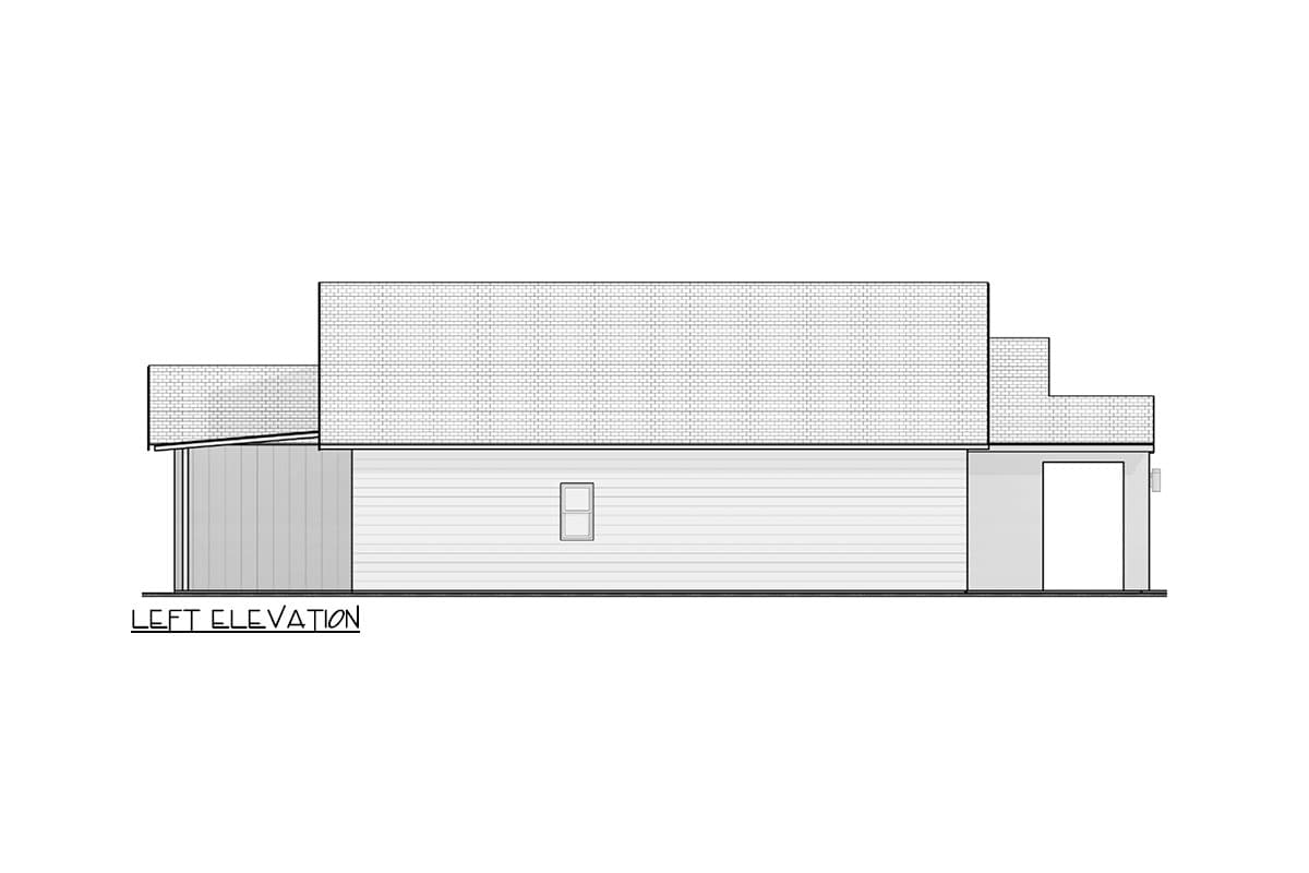 Plan 380009ASH: 1617 Square Foot 3 Bed Contemporary Cottage with Tray Ceiling in Living Room - Image #7 - Contemporary, Cottage, New American