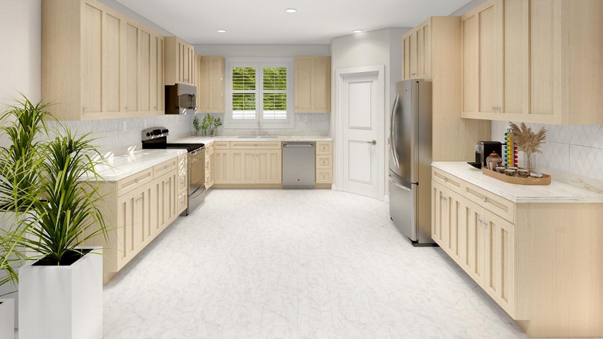 Plan 61455UT: 3 Bed Duplex House Plan with Matching Units Under 1700 Square Feet - Image #11 - Country, Ranch, Traditional