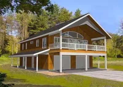 Larger Version of a Carriage House Favorite - 1320 Sq Ft