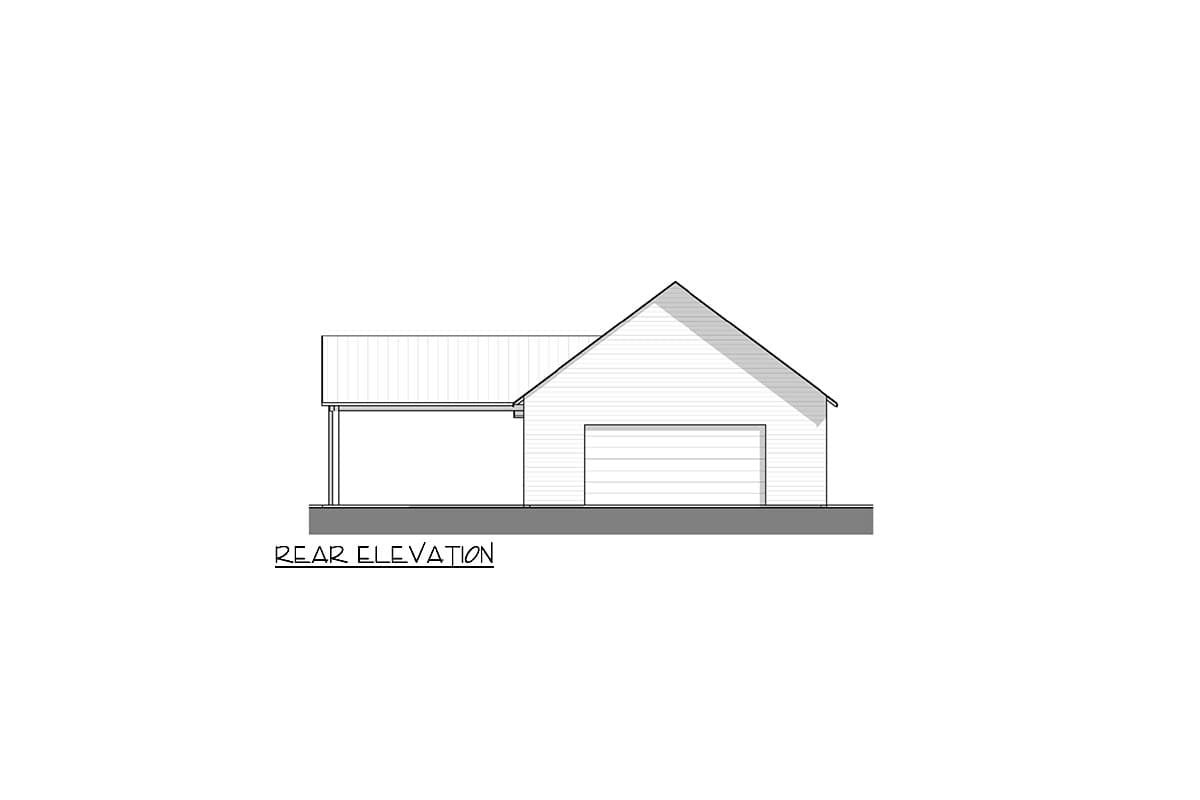 Plan 380010ASH: 50-Foot-Wide 1720 Square Foot House Plan with 2-Sided Fireplace - Image #8