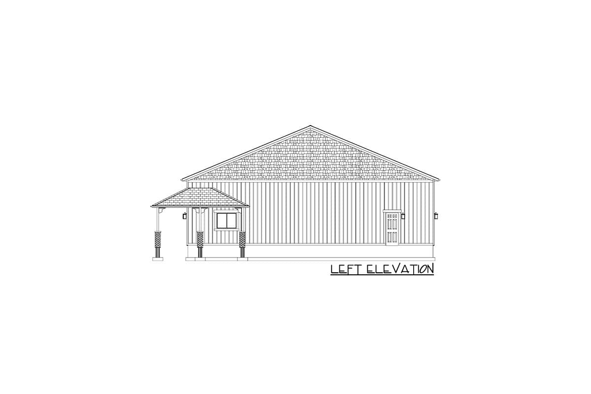 Plan 61457UT: 6000 Square Foot Car Lover's Garage with Drive Through RV Bay and a Clean-Up Bath with Shower - Image #10 - Barndominium, Country, Craftsman, Traditional