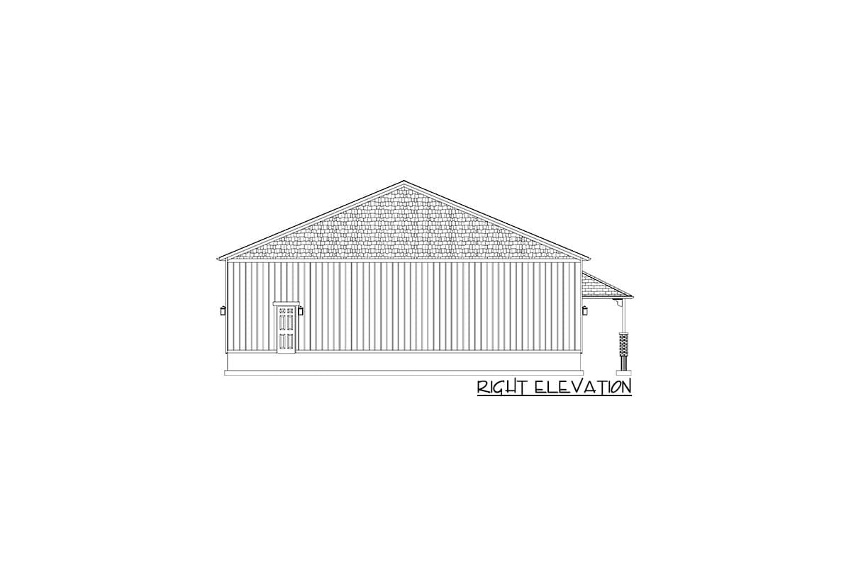 Plan 61457UT: 6000 Square Foot Car Lover's Garage with Drive Through RV Bay and a Clean-Up Bath with Shower - Image #12 - Barndominium, Country, Craftsman, Traditional