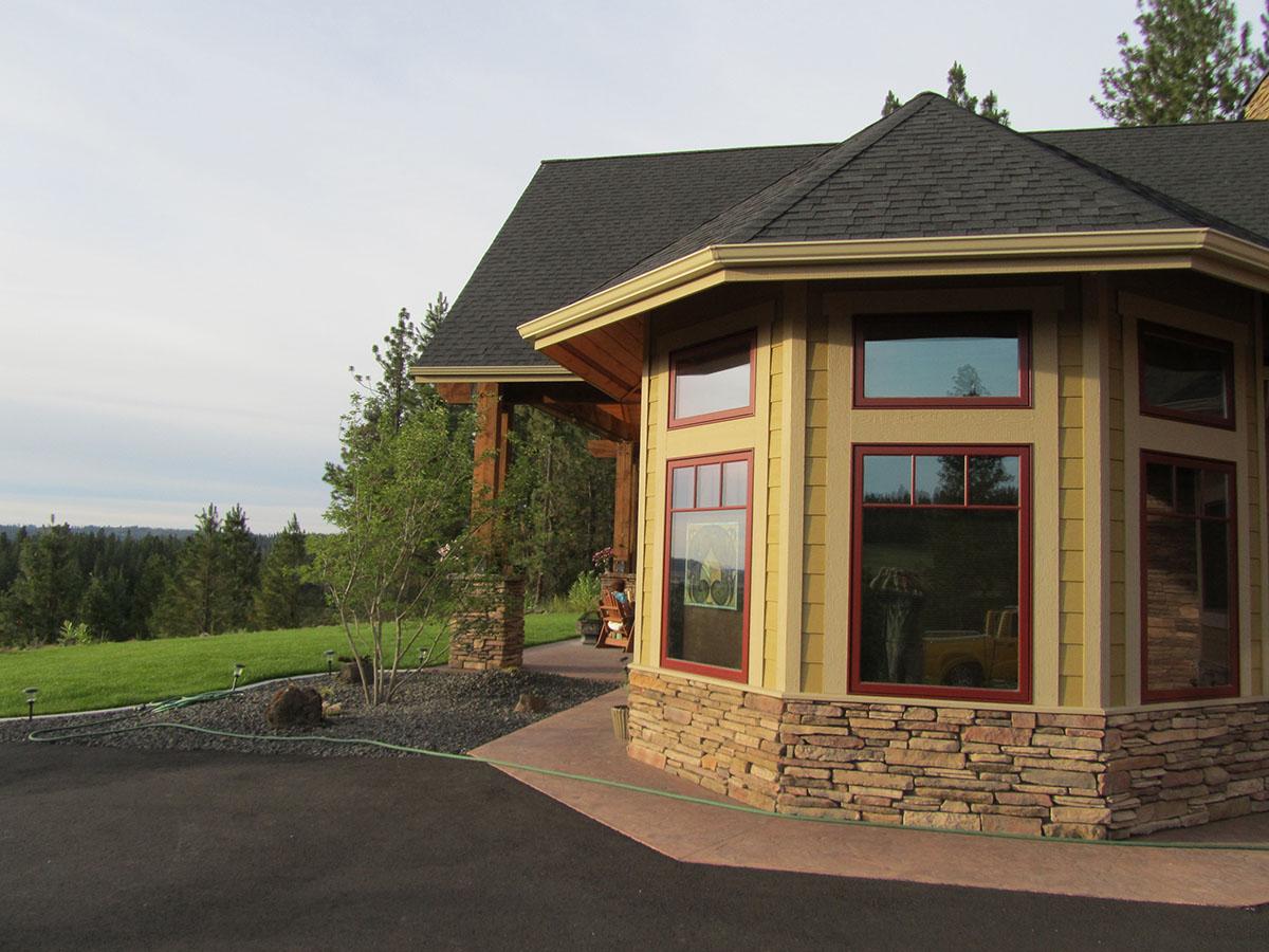 Plan 35498GH: Mountain House Plan with Octagonal Dining Room - Image #5 - Craftsman, Mountain, Northwest, Rustic, Vacation