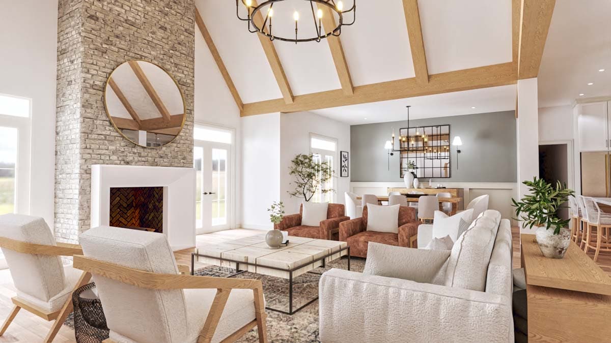 Plan 12274JL: Modern Farmhouse Plan Under 3700 Square Feet Including an In-Law Suite - Image #9 - Country, Craftsman, Modern Farmhouse, Traditional