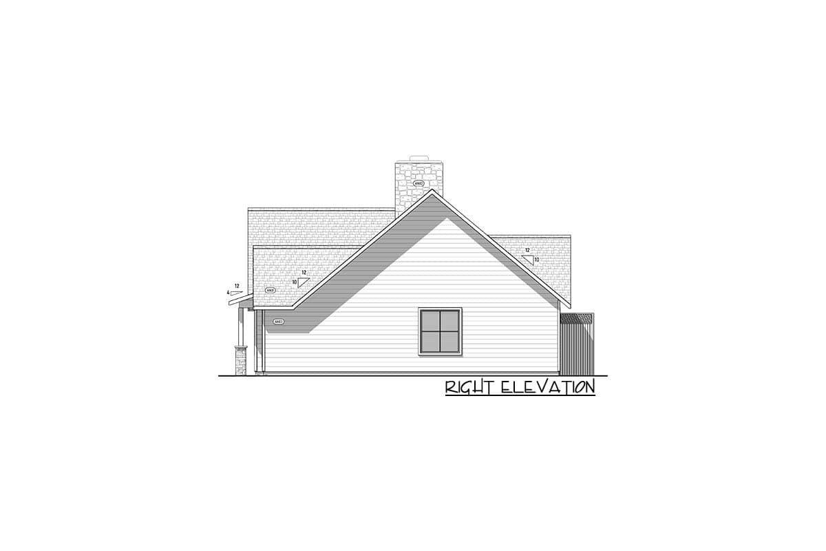 Plan 400017FTY: Exclusive 3-Bed Craftsman House Plan with Bonus Room and Outdoor Shower - Image #42 - Country, Craftsman, New American