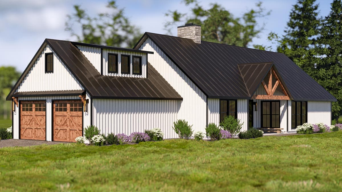 Plan 400017FTY: Exclusive 3-Bed Craftsman House Plan with Bonus Room and Outdoor Shower - Image #10 - Country, Craftsman, New American