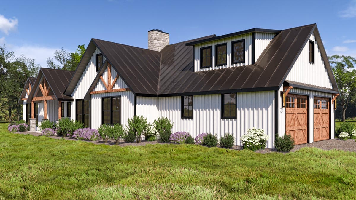Plan 400017FTY: Exclusive 3-Bed Craftsman House Plan with Bonus Room and Outdoor Shower - Image #12 - Country, Craftsman, New American