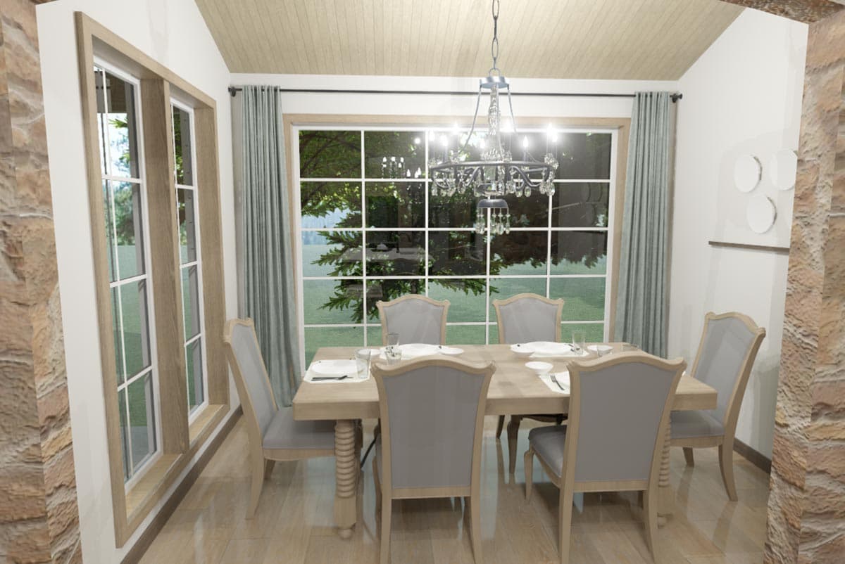 Plan 400017FTY: Exclusive 3-Bed Craftsman House Plan with Bonus Room and Outdoor Shower - Image #20 - Country, Craftsman, New American
