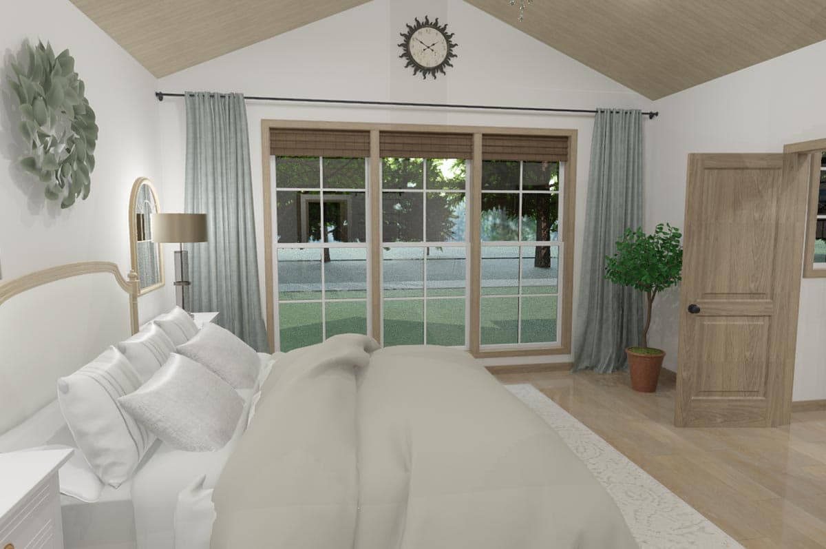 Plan 400017FTY: Exclusive 3-Bed Craftsman House Plan with Bonus Room and Outdoor Shower - Image #29 - Country, Craftsman, New American