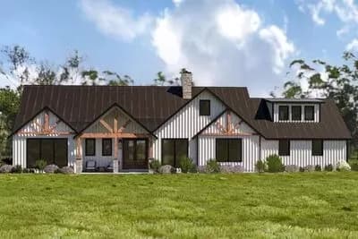 Exclusive 3-Bed Craftsman House Plan with Bonus Room and Outdoor Shower