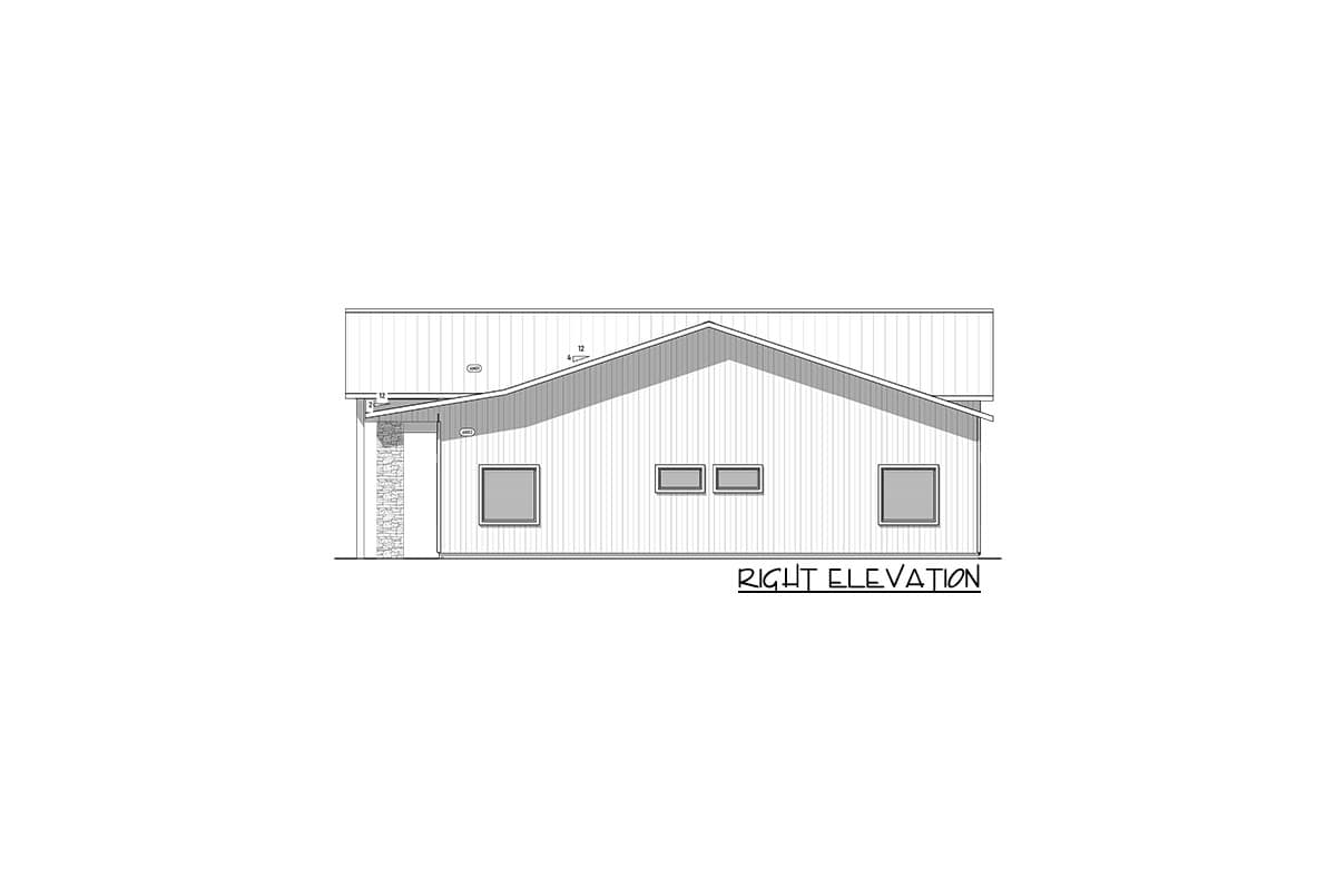 Plan 400019FTY: ADA Accessible 5-Bed Barndominium Style House Plan with RV Garage Bay - Image #14 - Barndominium, Country, Modern, Transitional