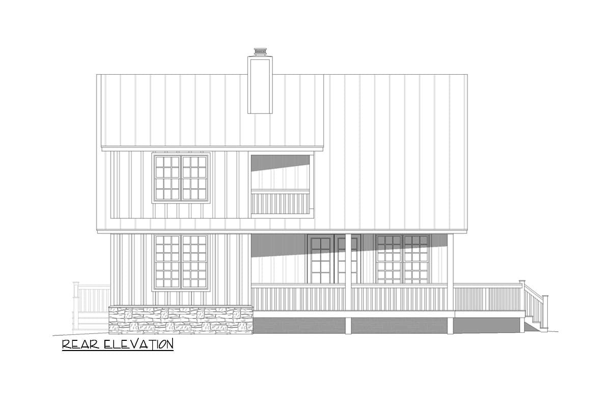 Plan 680191VR: Country Home Plan with 3 Bedrooms and 1900 Square Feet of Heated Living Space - Image #7
