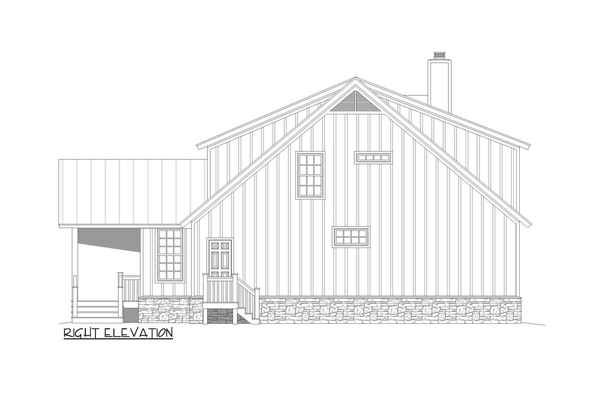 Plan 680191VR: Country Home Plan with 3 Bedrooms and 1900 Square Feet of Heated Living Space - Image #8