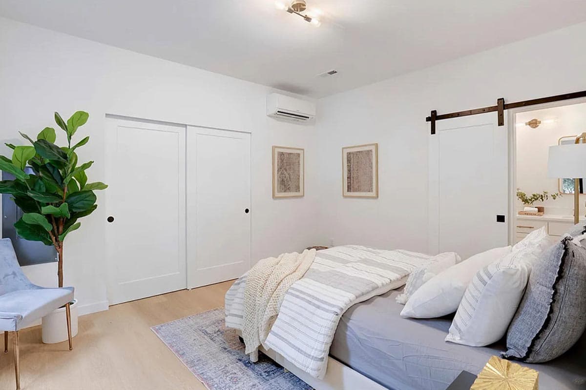 Plan 23386JD: 1200 Square Foot New American ADU with 2-Story Open Living Space Plus Loft - Image #15 - Cottage, Country, New American